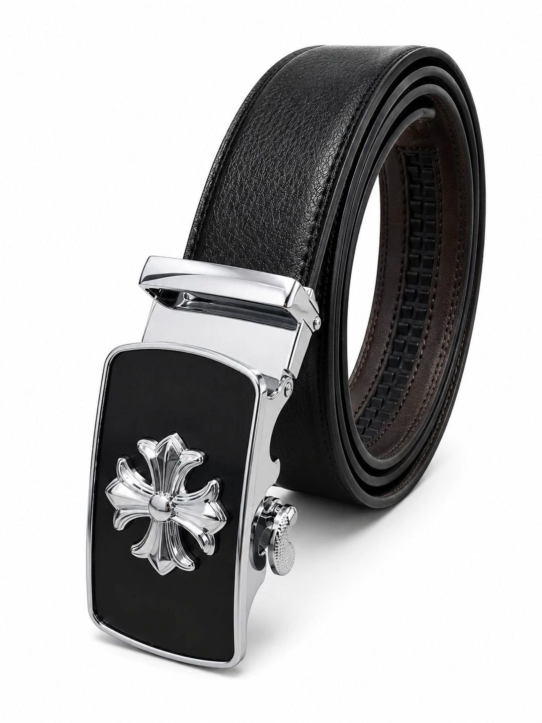 Zacharias Men Textured Formal Belt-picture-47