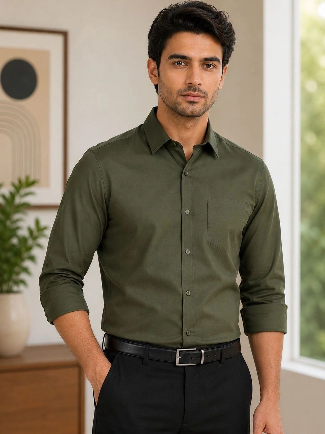 FUBAR Men Slim Fit Formal Shirt-picture-15