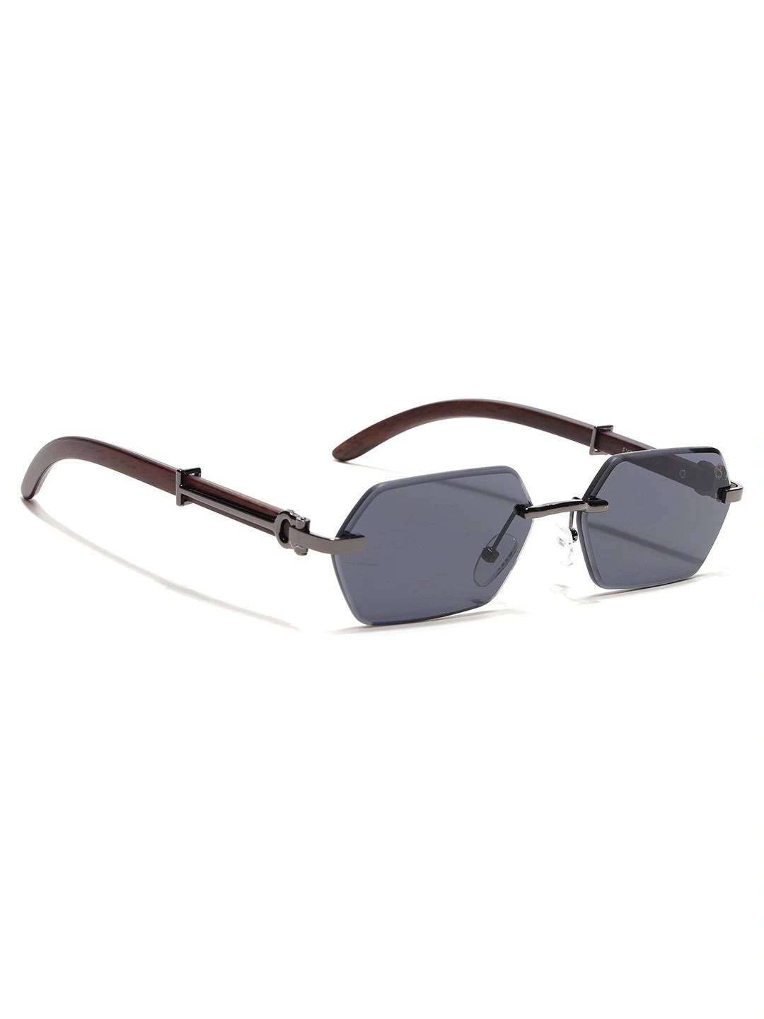 Eyejack Unisex Grey Lens & Gunmetal-Toned Other Sunglasses with-picture-16