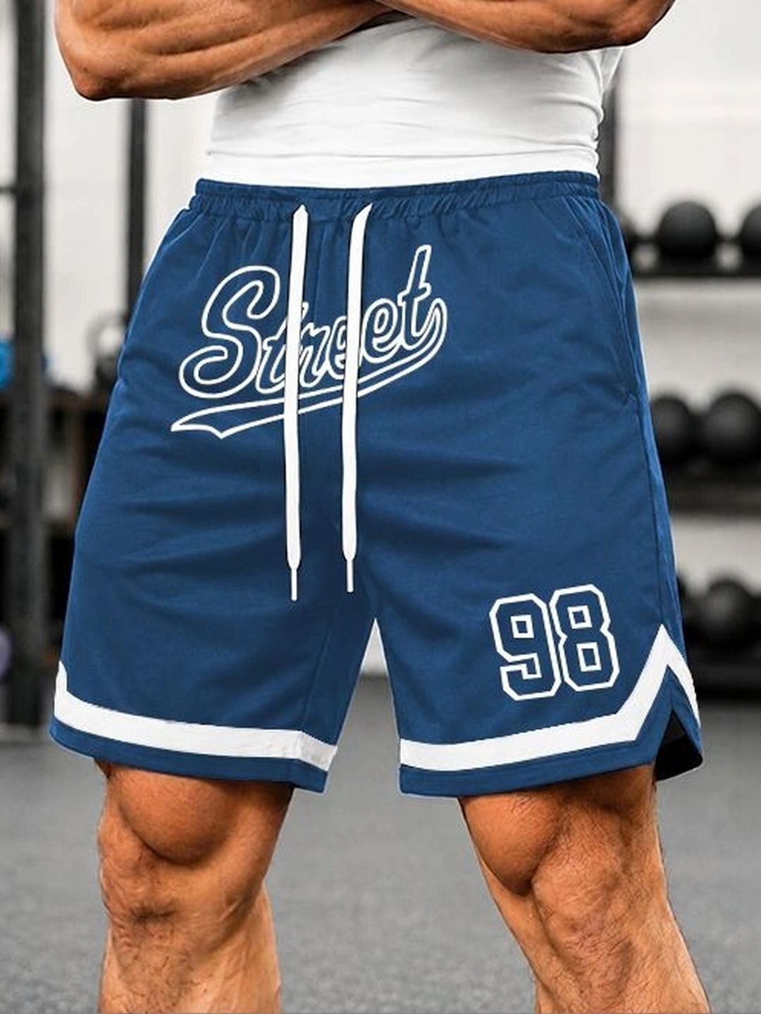 culish Men Typography Printed Training or Gym Shorts-picture-27
