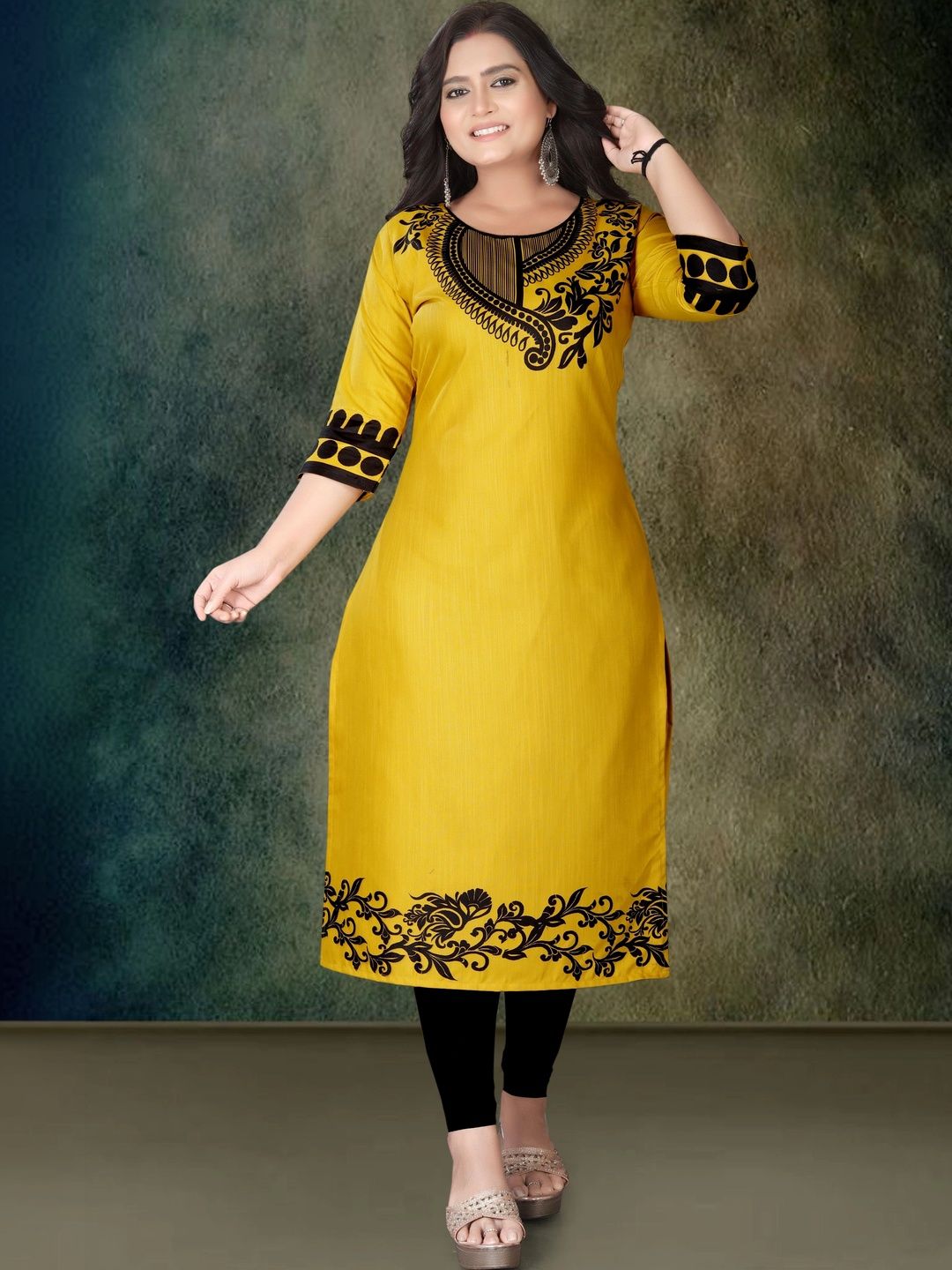 HETSA Ethnic Motifs Printed Kurti-picture-33
