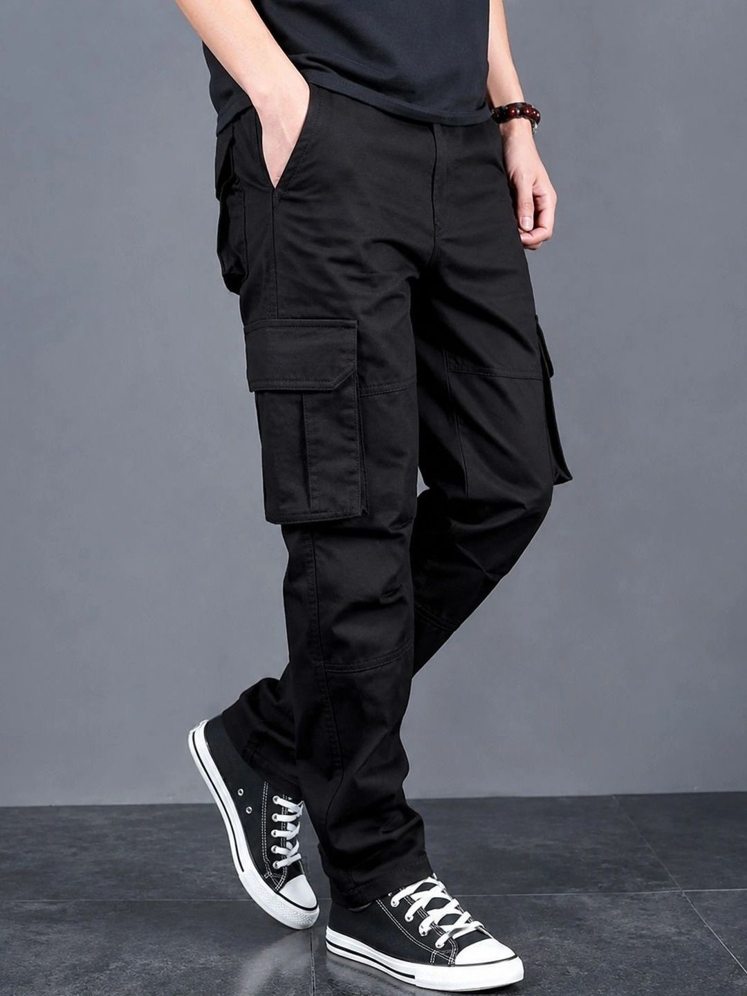 COMBRAIDED Men Cargos Trousers-picture-16