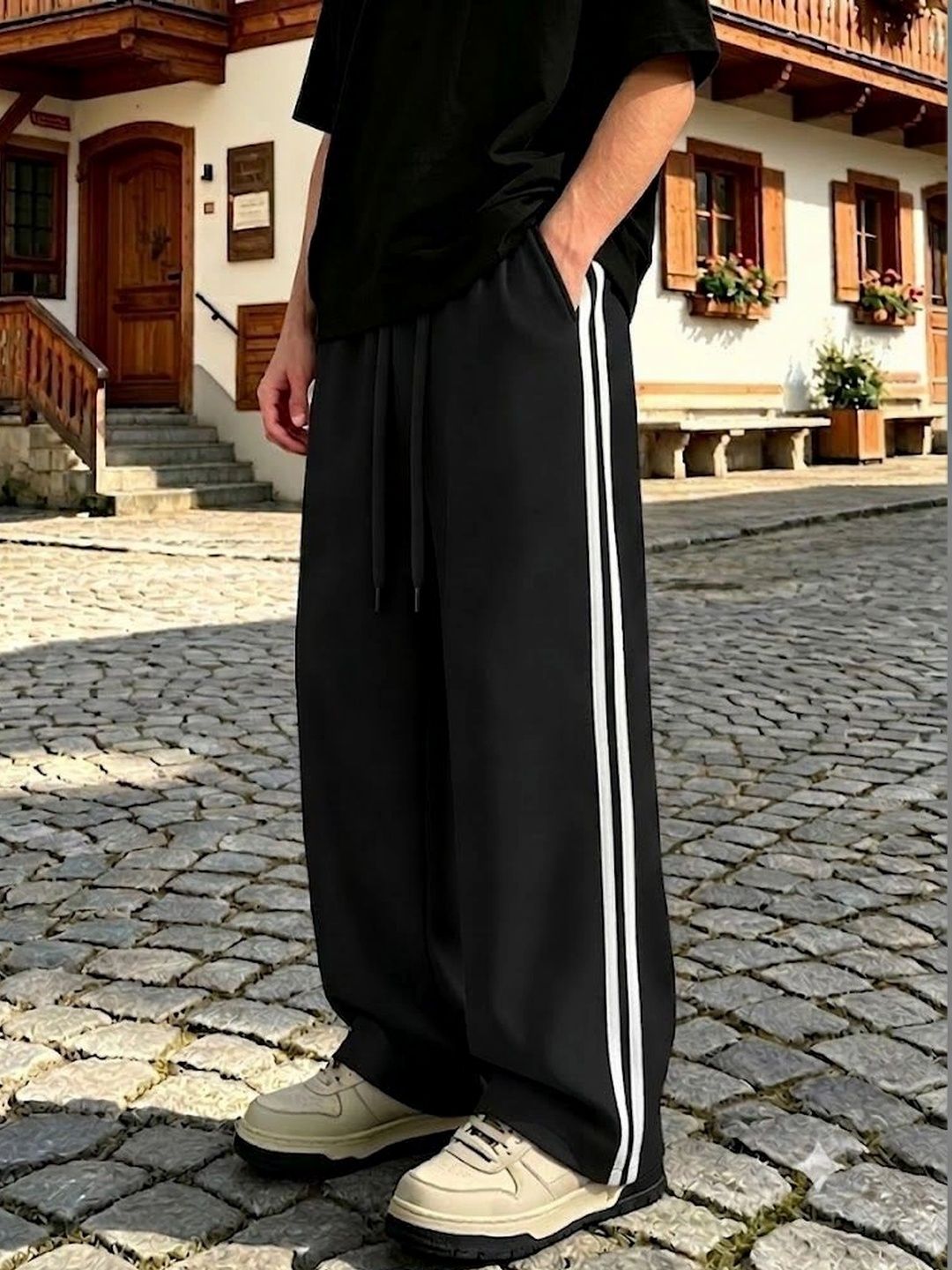 PROGENY Men Relaxed Fit Training Track Pants-picture-23