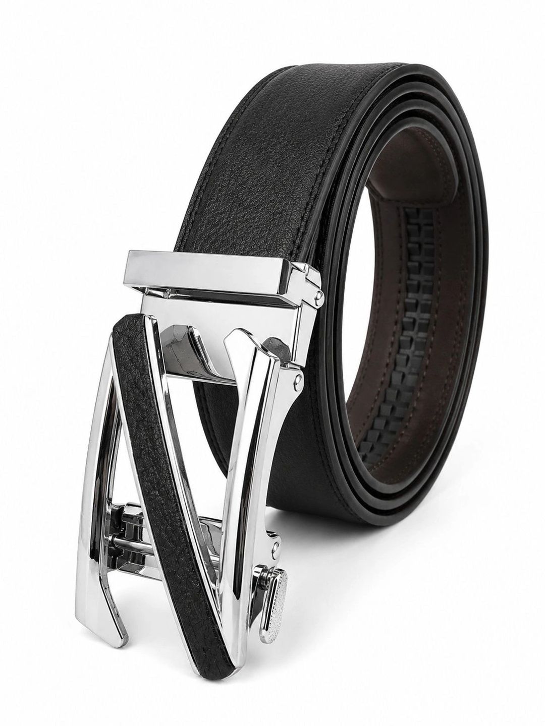 Zacharias Men Textured Formal Belt-picture-45