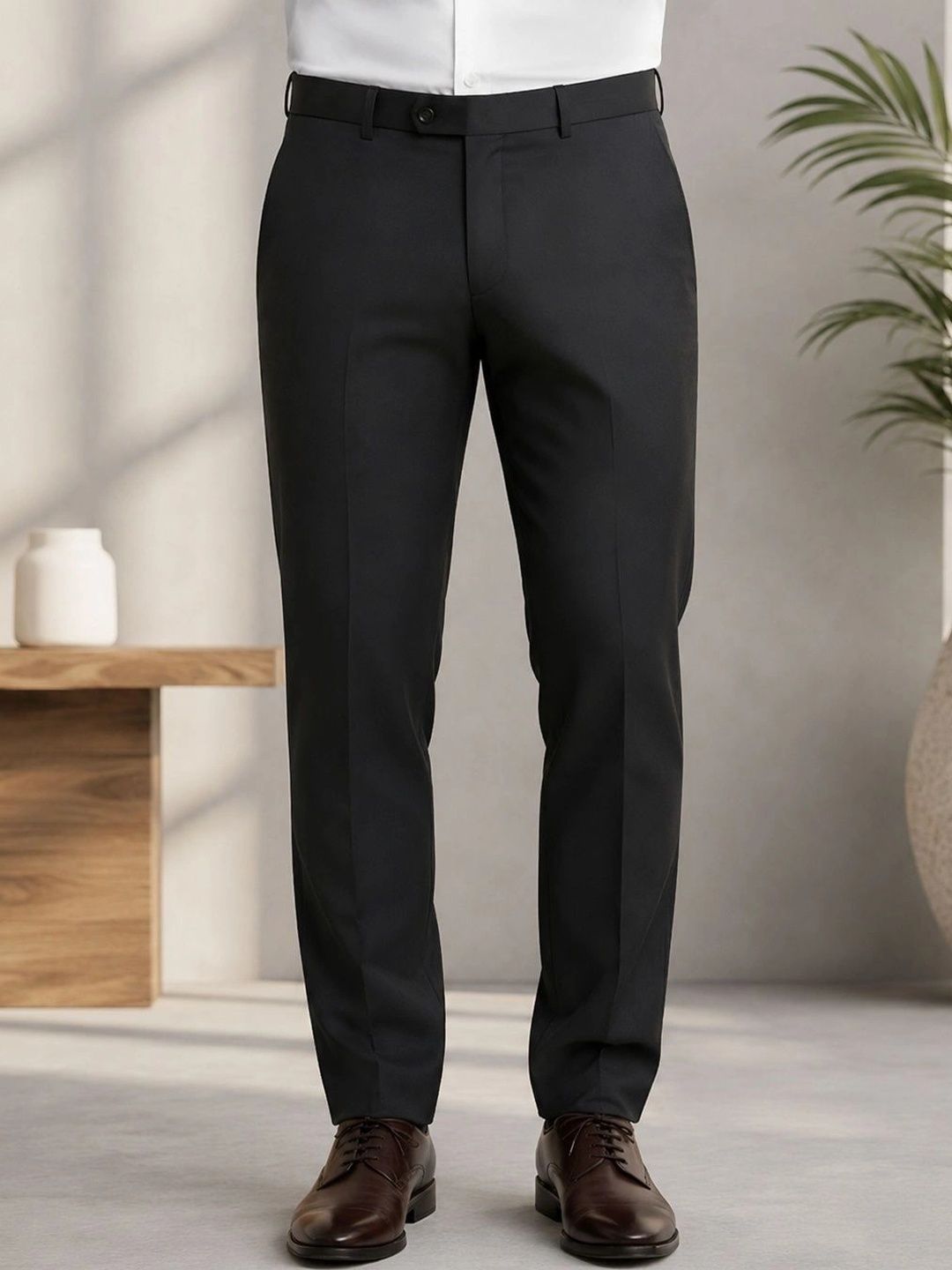 FUBAR Men Easy Wash Pleated Trousers-picture-32