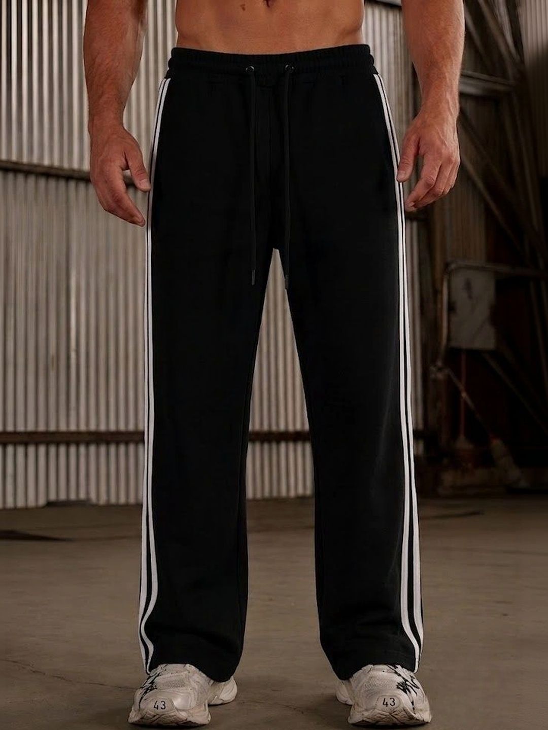PROGENY Men Relaxed Fit Training Track Pants-picture-26