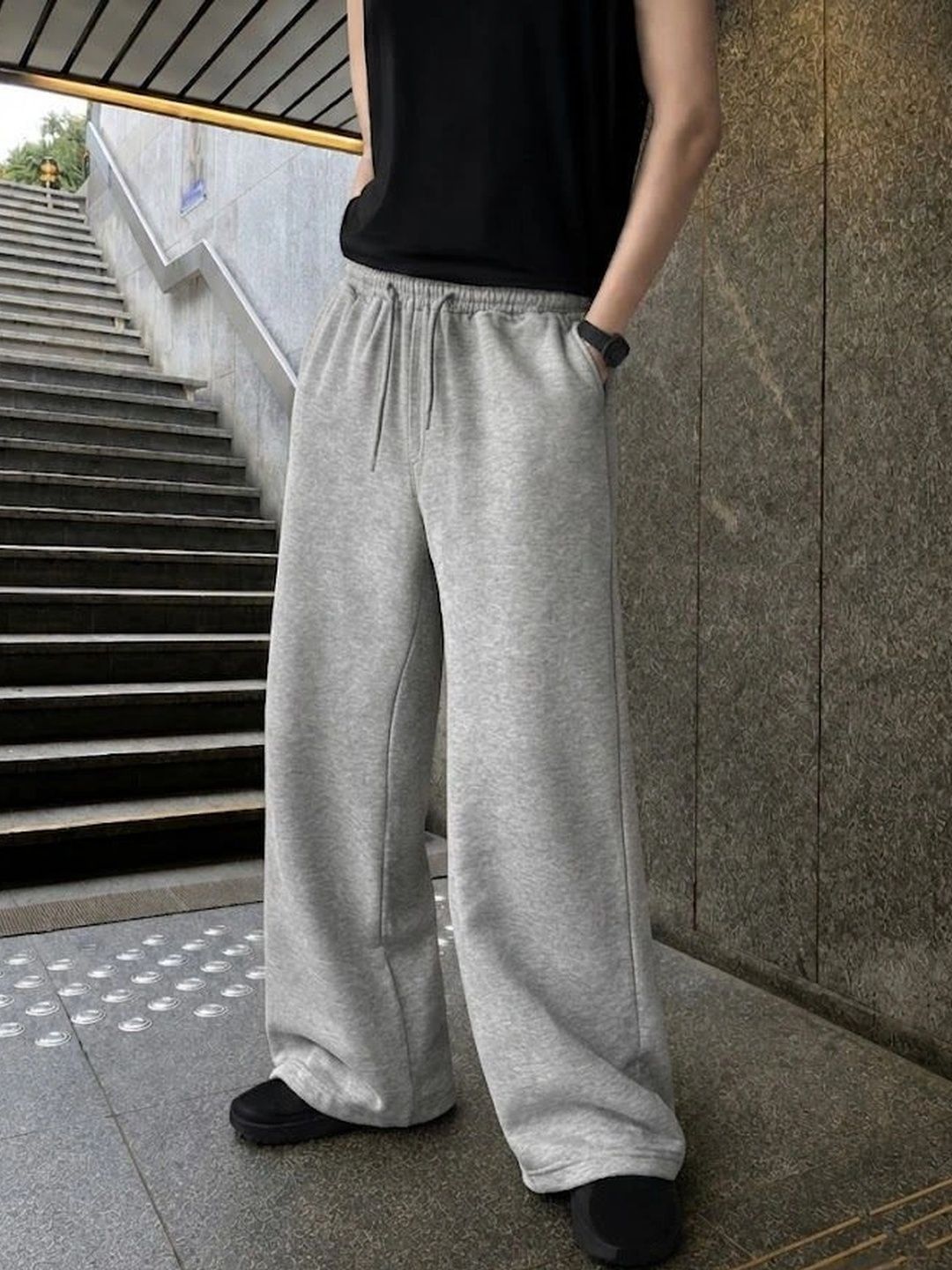 dockstreet Men Relaxed Fit Training Track Pants-picture-40