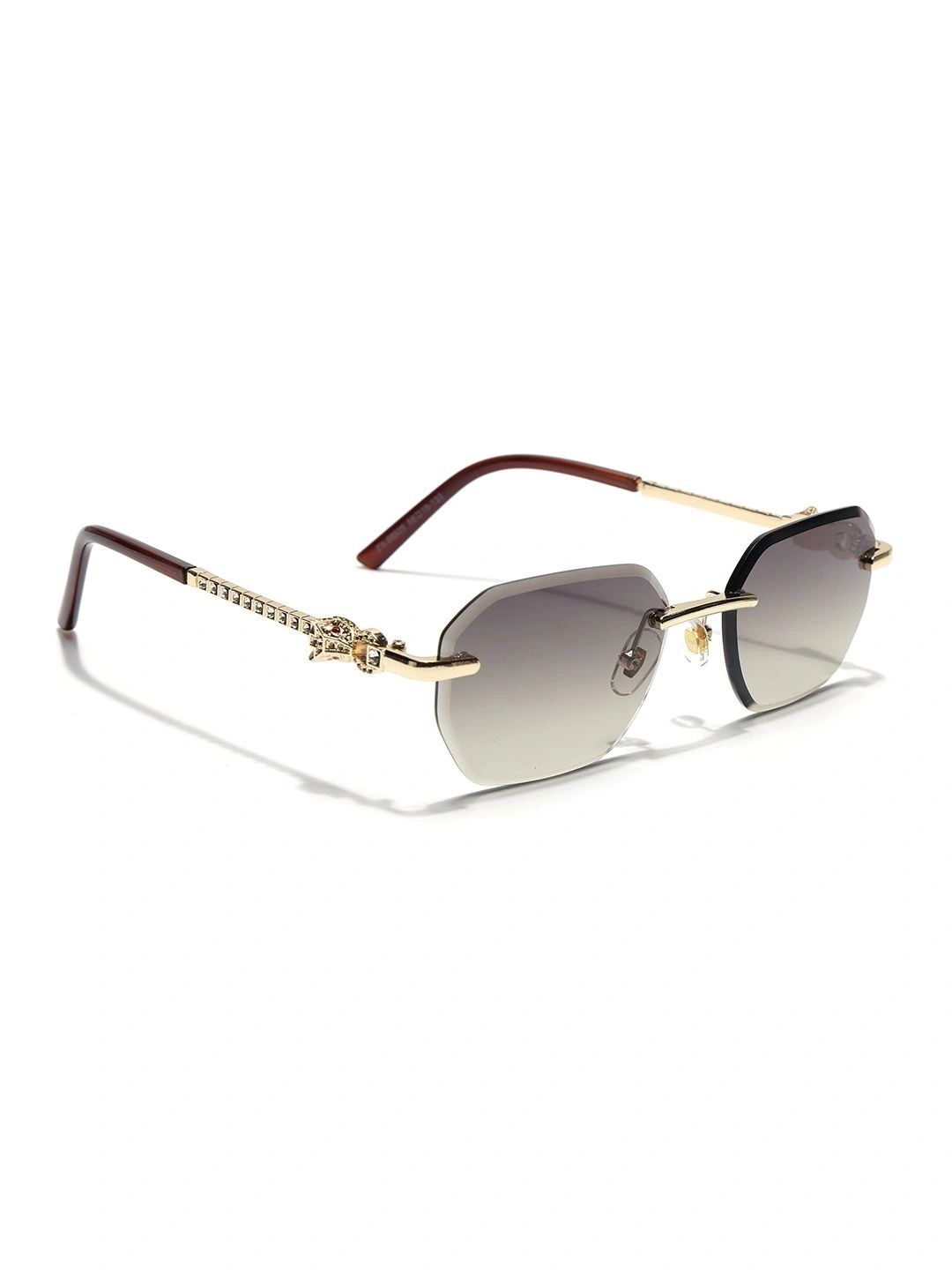 Eyejack Unisex Grey Lens & Gold-Toned Other Sunglasses with-picture-40