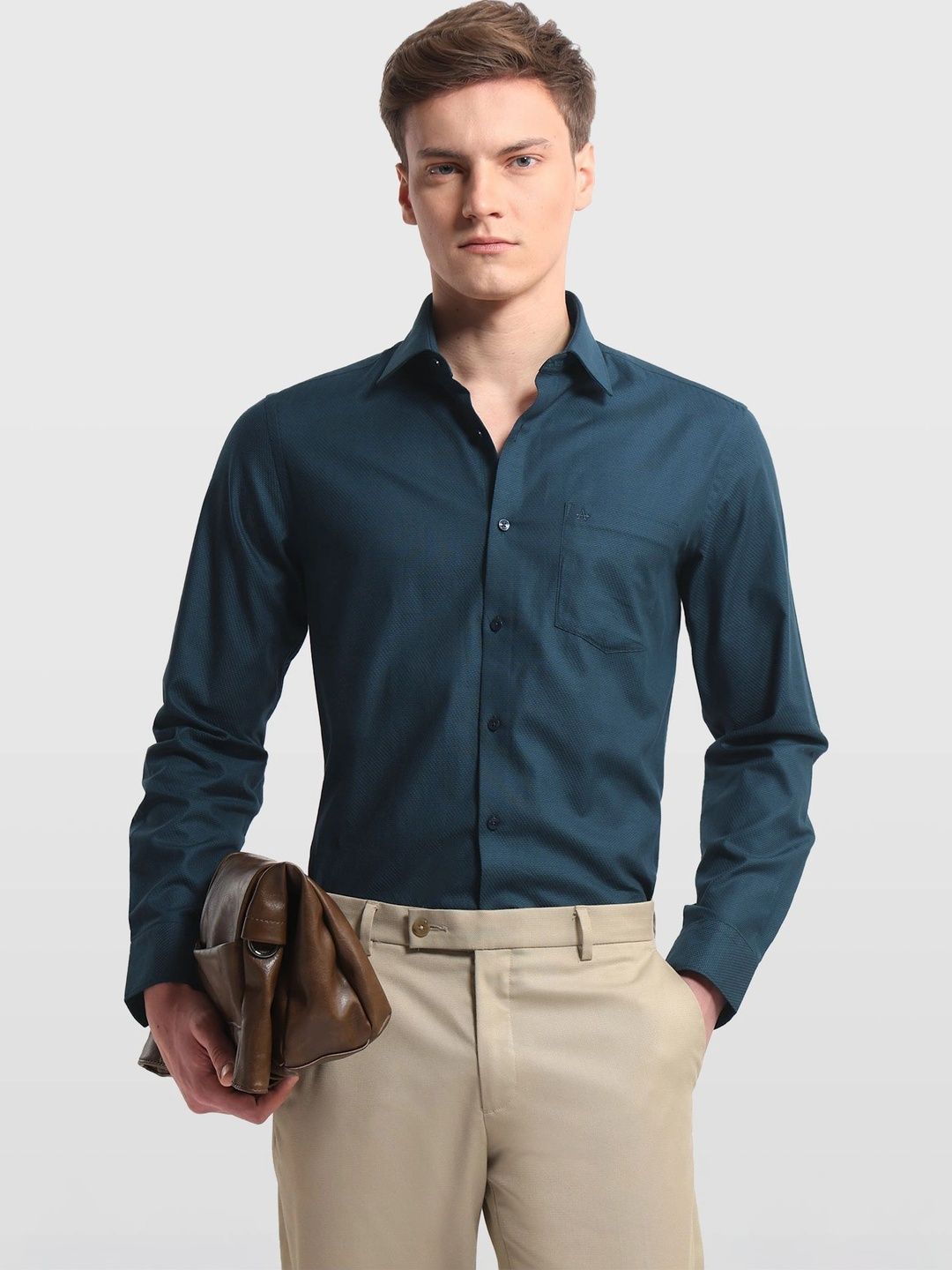 Arrow Men Slim Fit Formal Shirt-picture-21