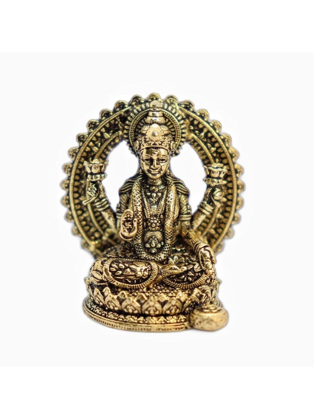 The Spiritual Living Gold-Toned Religious Idol Showpiece-picture-55