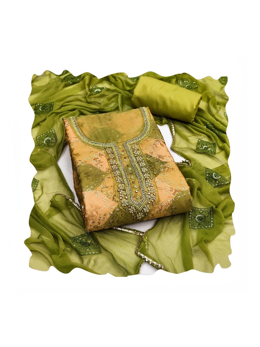 MANVAA Embroidered Unstitched Dress Material-picture-12