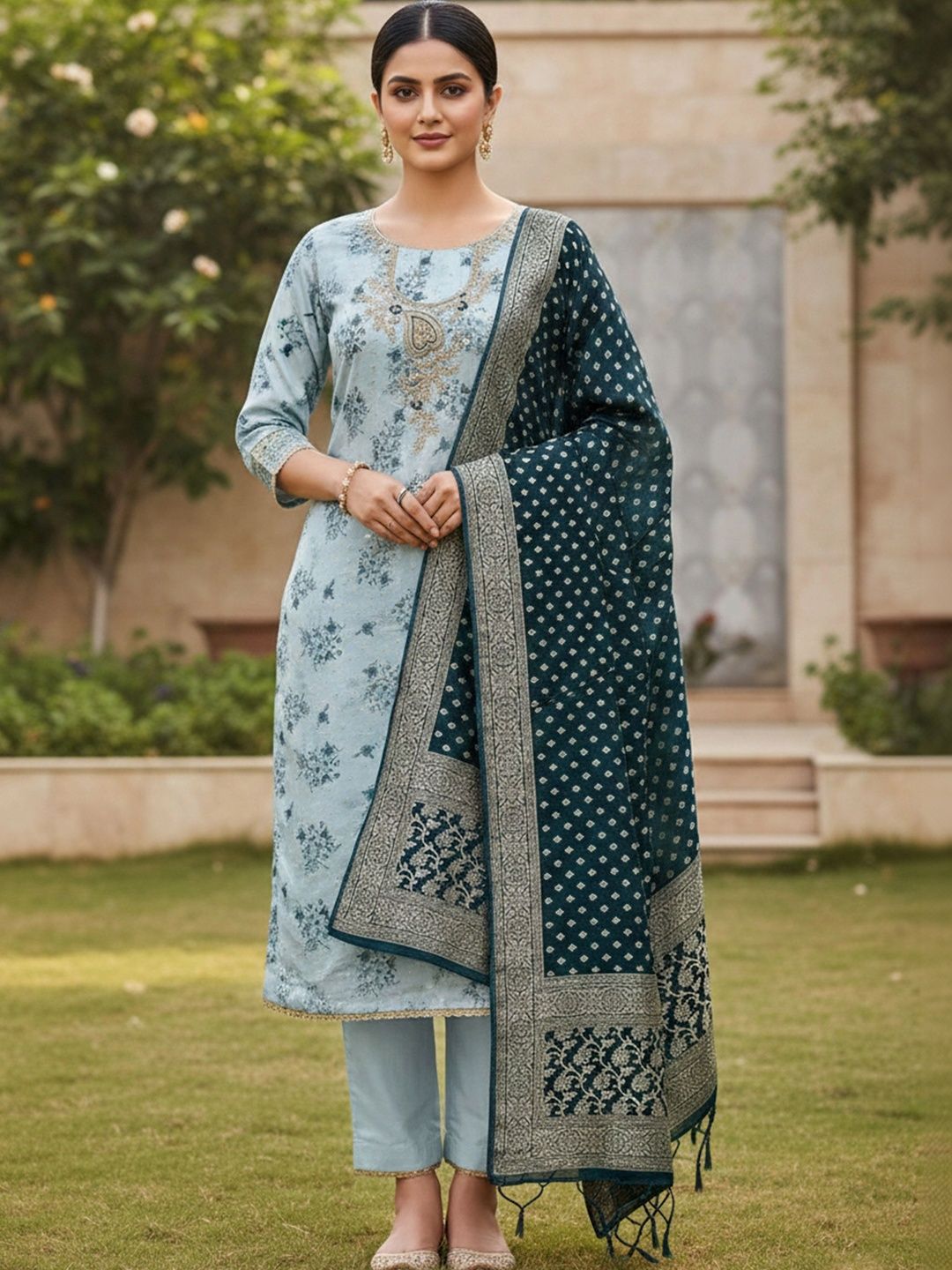 MANVAA Printed Unstitched Dress Material-picture-46