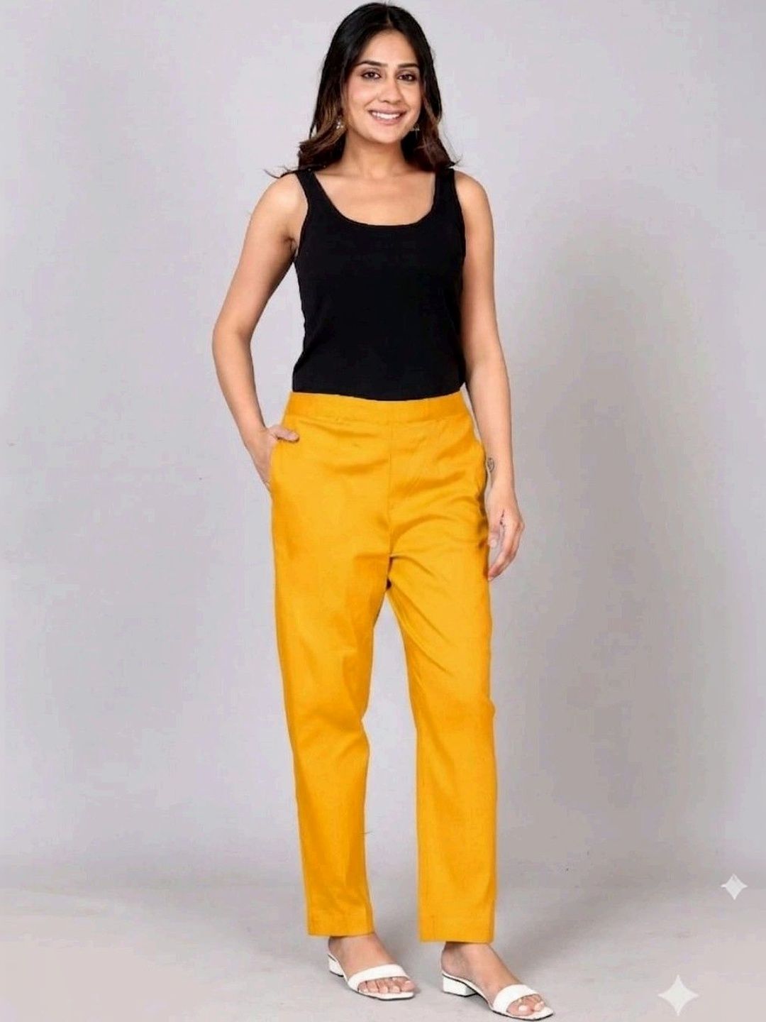 RIVNIX Women Smart High-Rise Trousers-picture-13