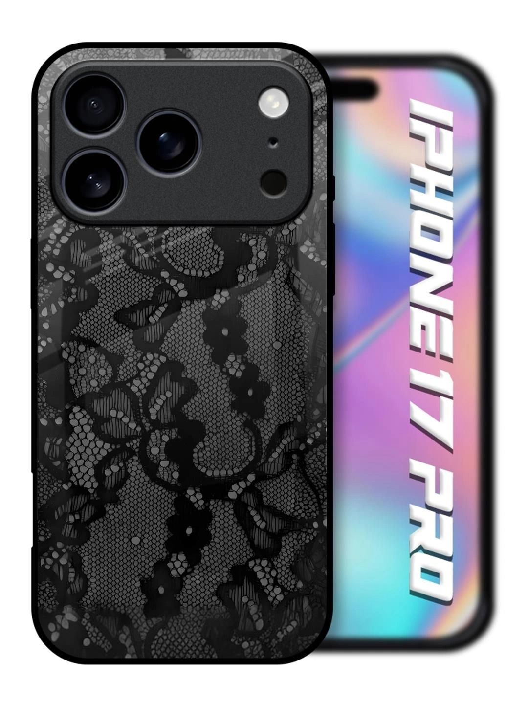 QRIOH Floral Printed iPhone 17 Pro Back Case Mobile Accessories-picture-10