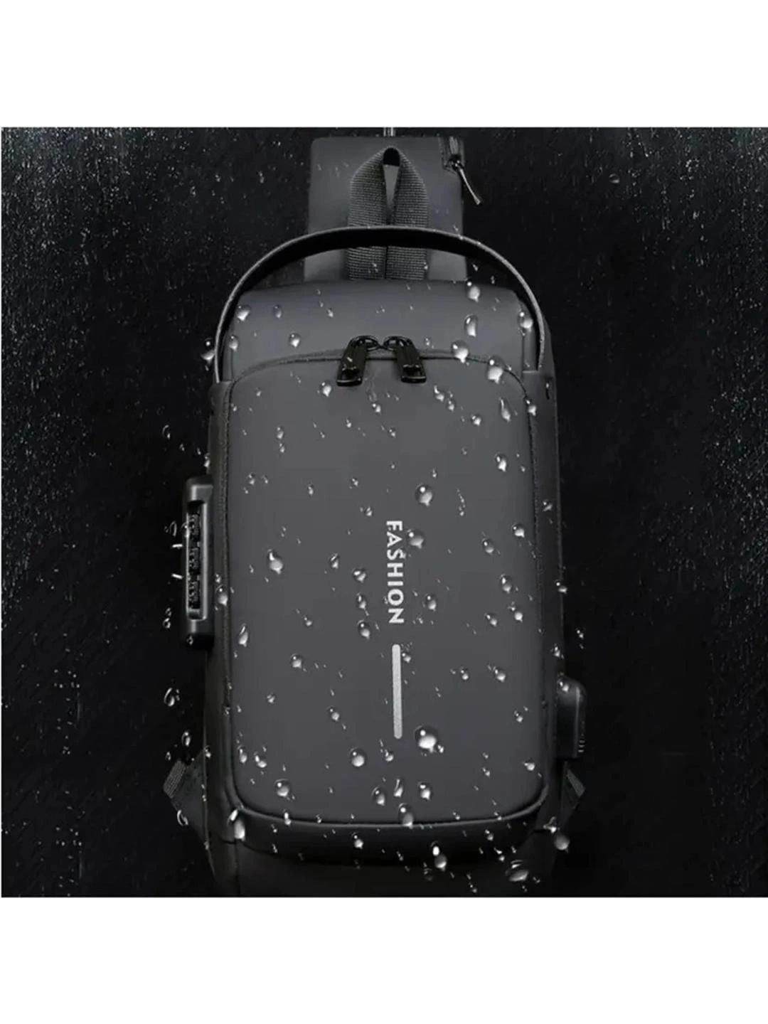 FENOZA Men Crossbody Typography Backpack-picture-54