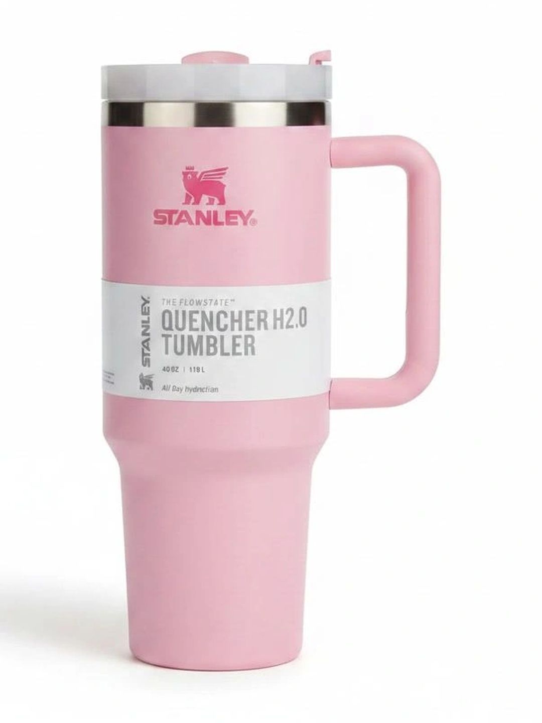 STANLEY Peach-Coloured Single Stainless Steel Solid Double Wall Vacuum Water Bottle-picture-45