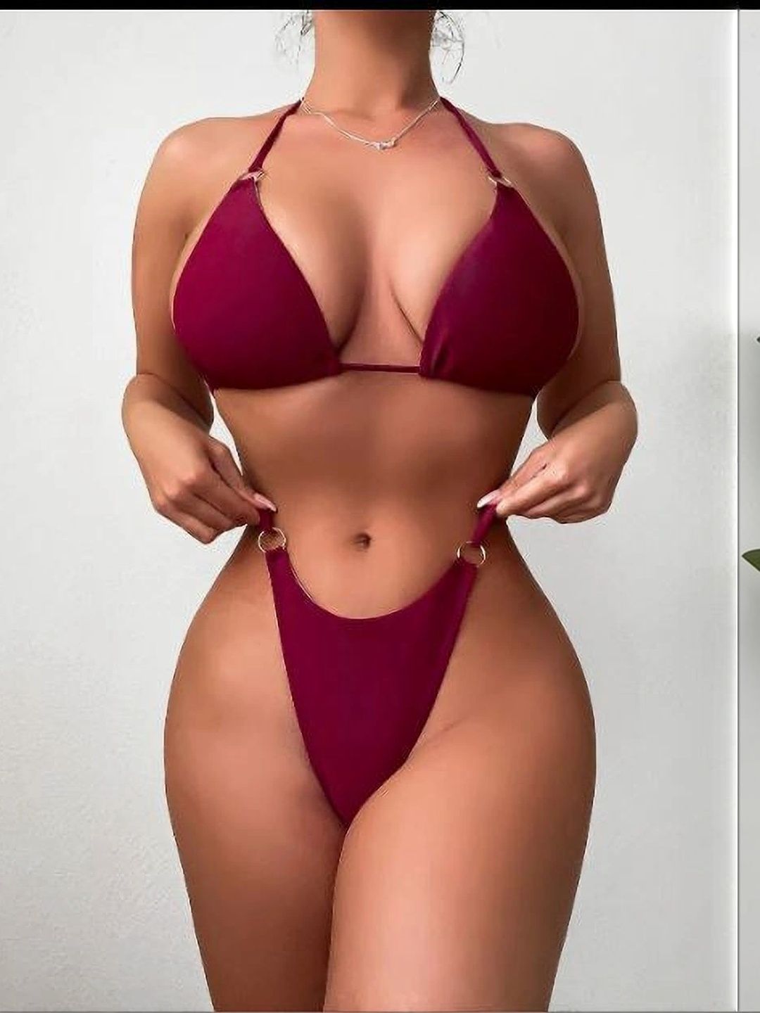 Maruti Enterprise 07 Halter Neck Swim Bikini Set-picture-12