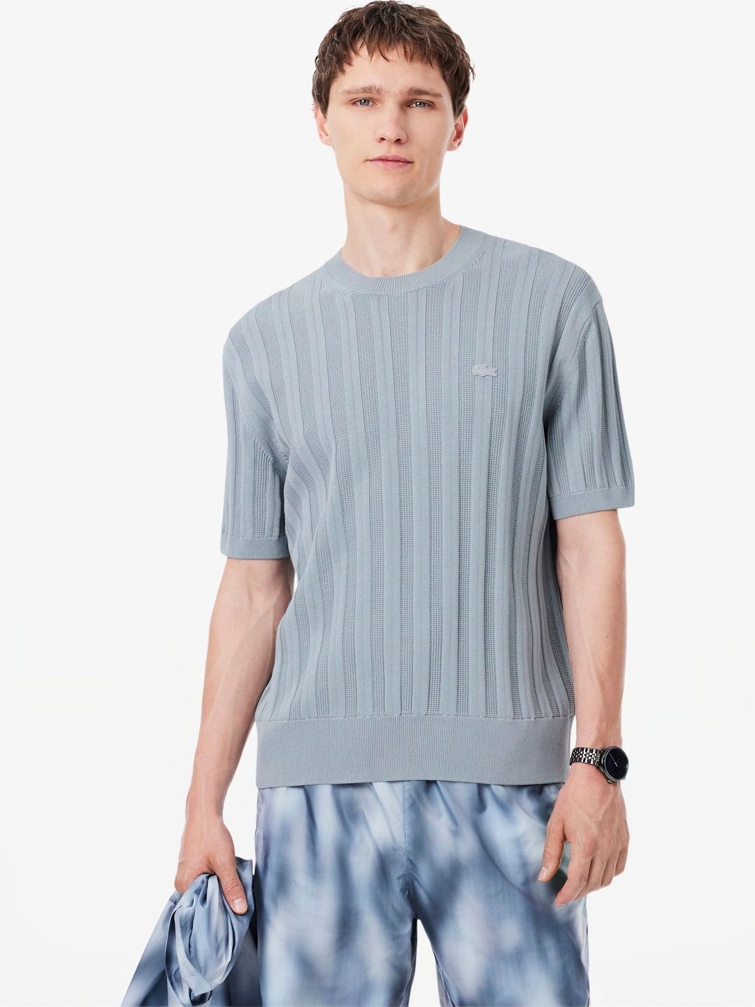 Lacoste Men Ribbed Pullover-picture-13