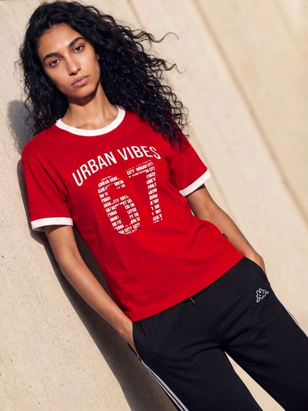 Kappa Women Typography Printed T-shirt-picture-33