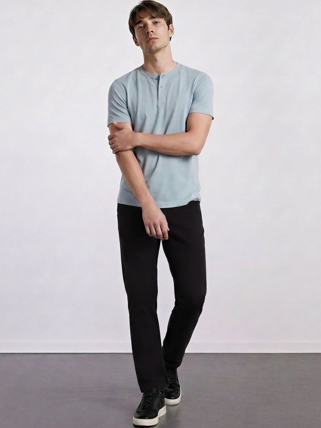 URBAN PERFORMANCE Men Slim Fit Trousers-picture-15