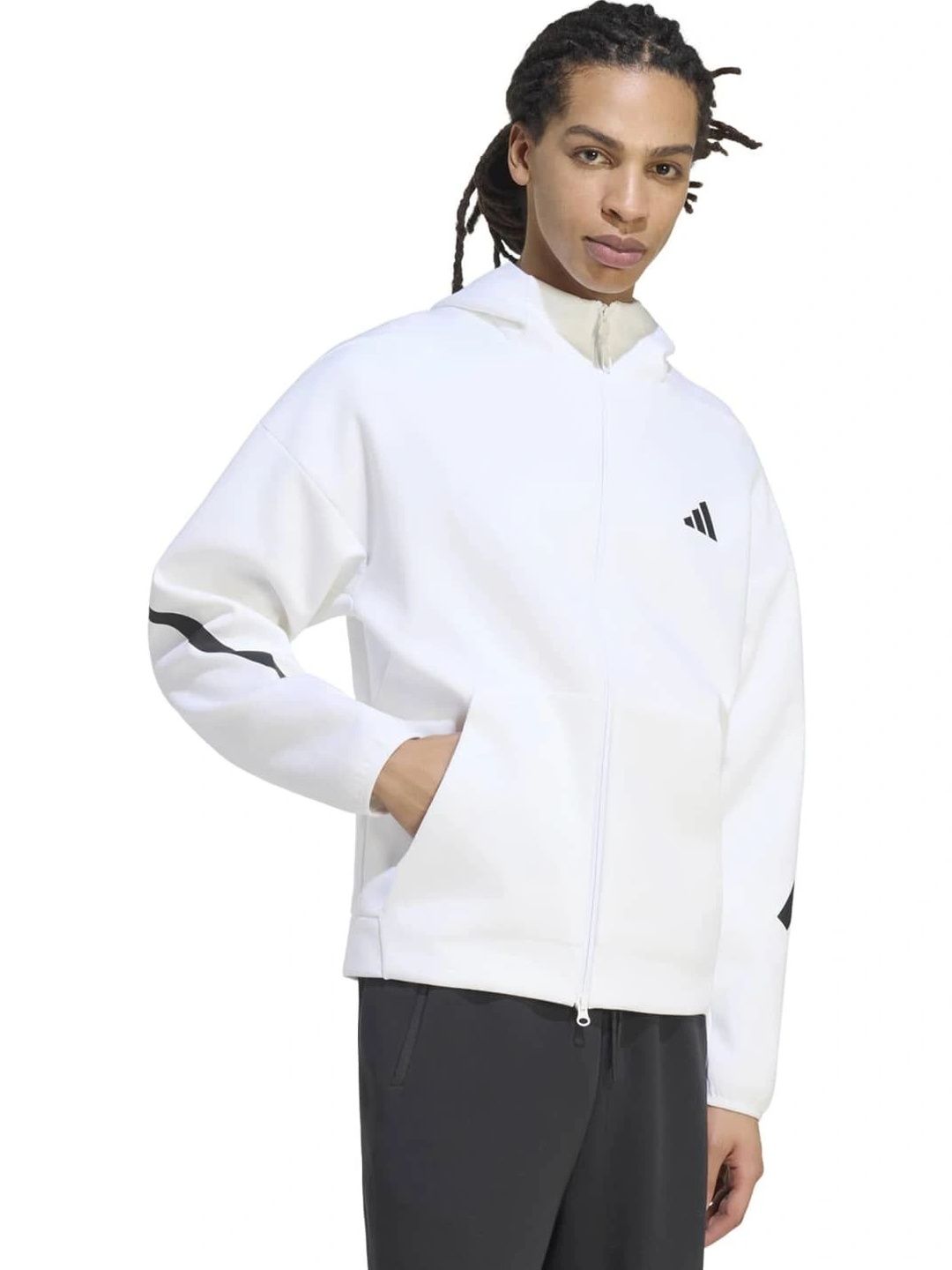 ADIDAS Men Brand Logo Sporty Jacket-picture-47