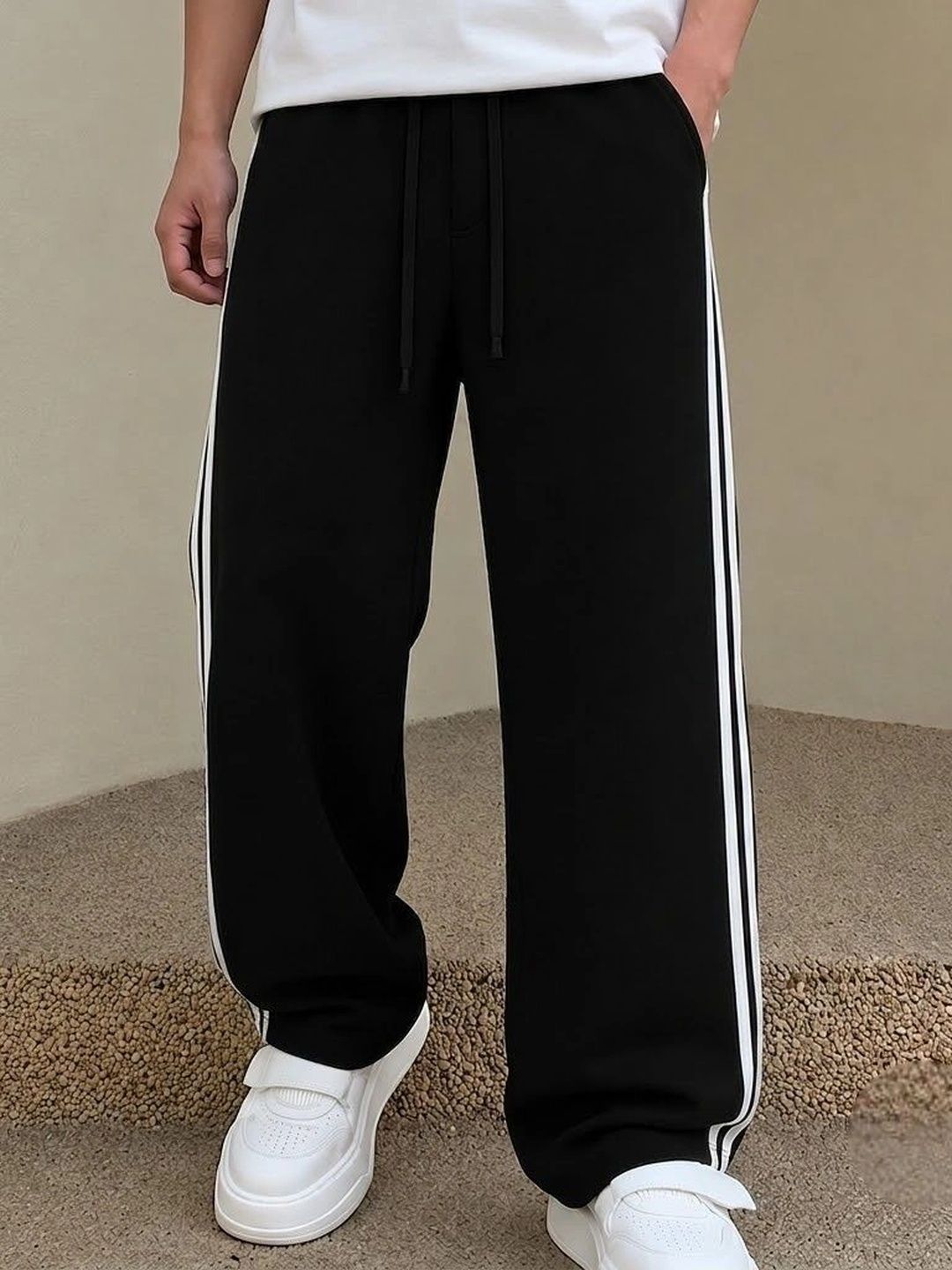 dockstreet Men Relaxed Fit Training Track Pants-picture-30