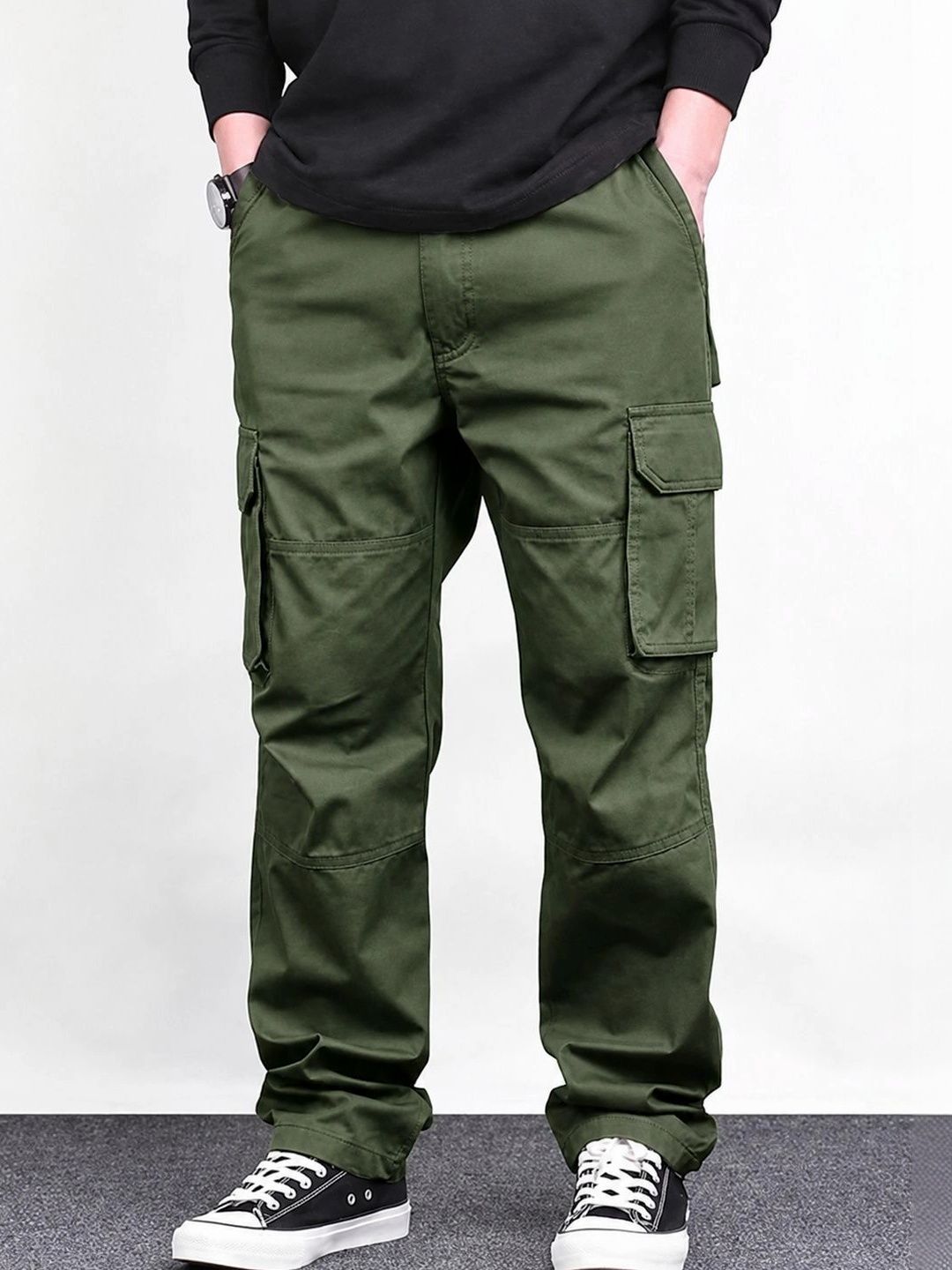 Moda Rapido Men Classic Cargos Trousers-picture-36