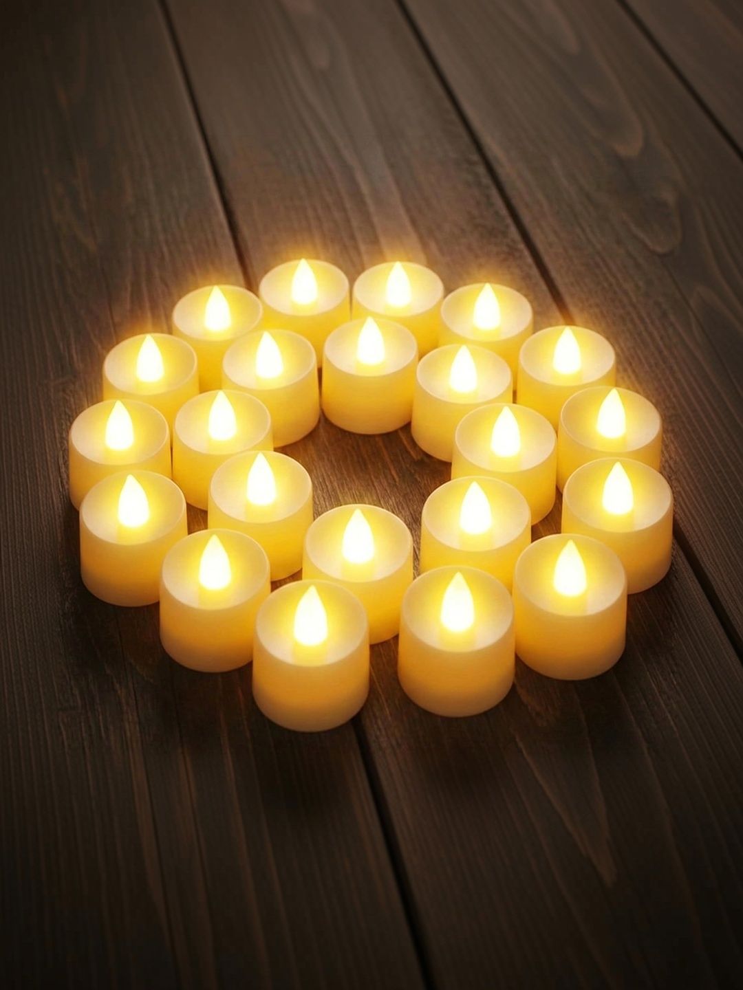 Coku White 10 pieces Tea Light Candle-image-4