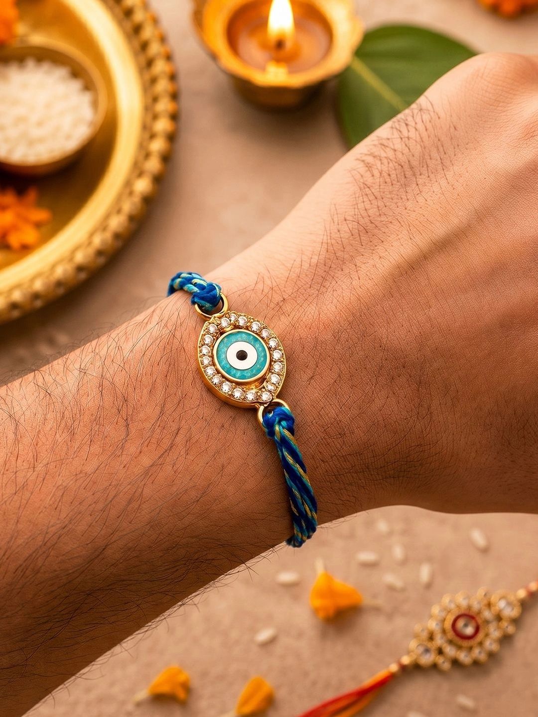 ascension Ascensio Rakhi With Roli Tilak & Fridge Magnet-picture-25
