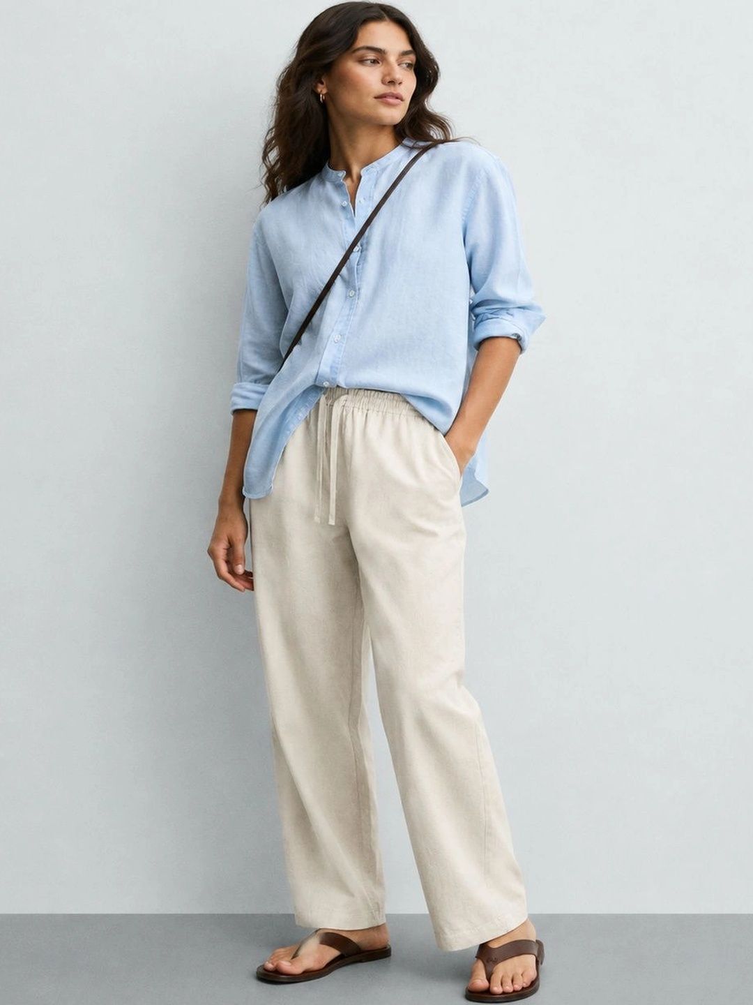 D&D Women Relaxed Straight Leg Trousers-picture-14