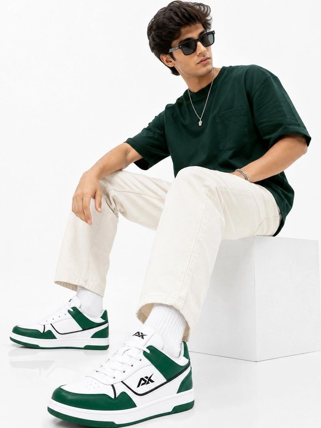 AIRBELL X AIRX Men Colourblocked Sneakers-picture-48