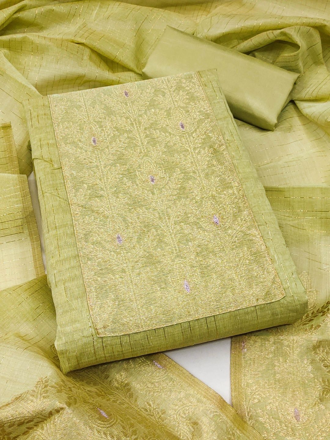 KALINI Unstitched Dress Material-picture-34
