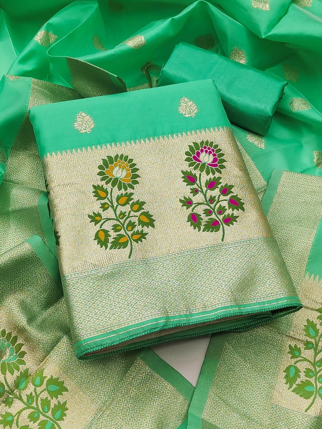 KALINI Unstitched Dress Material-picture-24