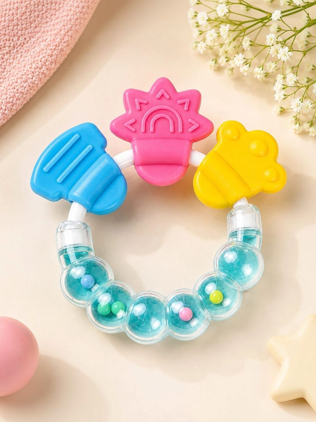 Joy Buzz Baby Rattle & Teether Toy-picture-15