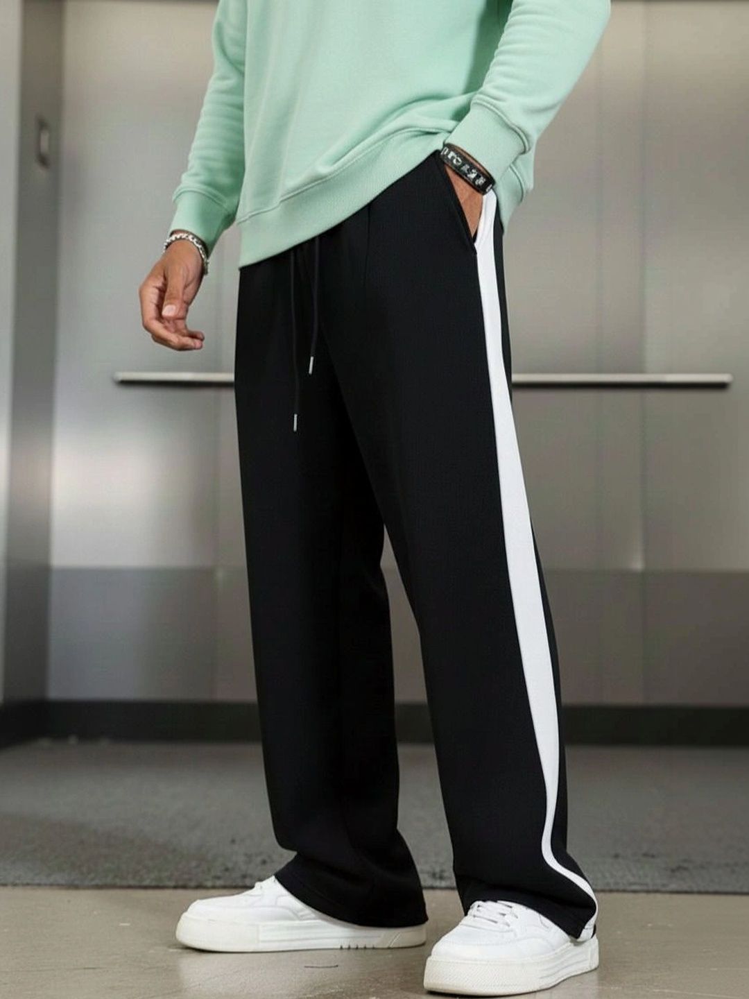 PROGENY Men Regular Fit Training Track Pants-picture-32