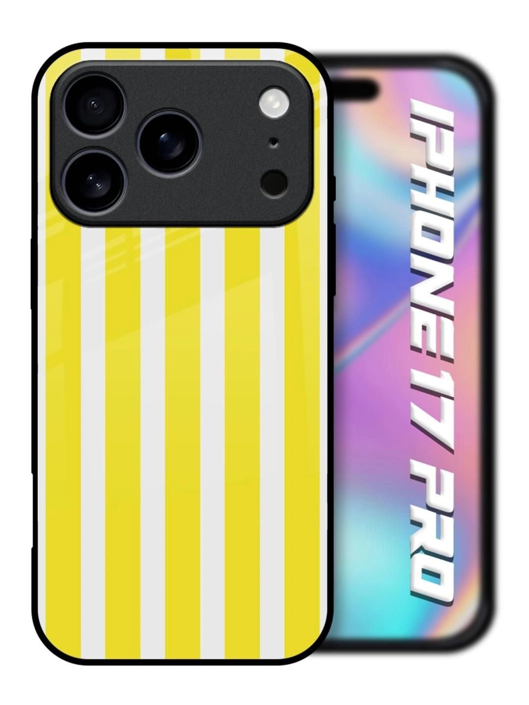 QRIOH Geometric Printed iPhone 17 Pro Back Case Mobile Accessories-picture-32