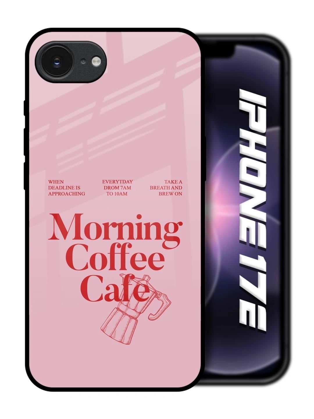 QRIOH Typography Printed Apple iPhone 17e Back Case Mobile Accessories-image-43