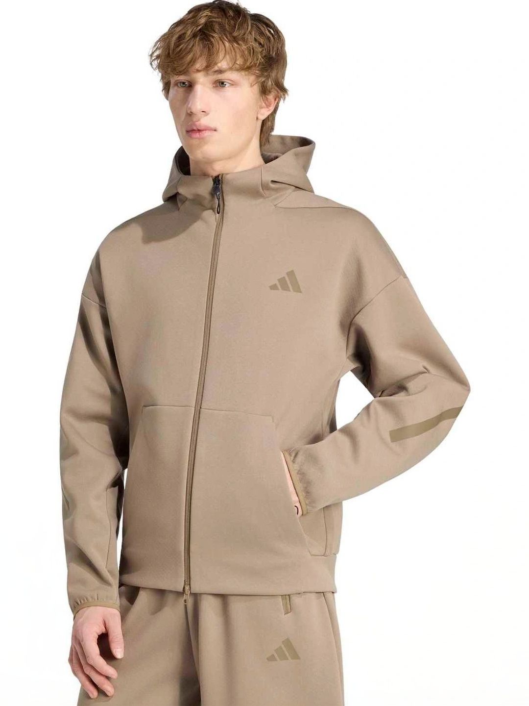 ADIDAS Men Brand Logo Lightweight Puffer Jacket-picture-26