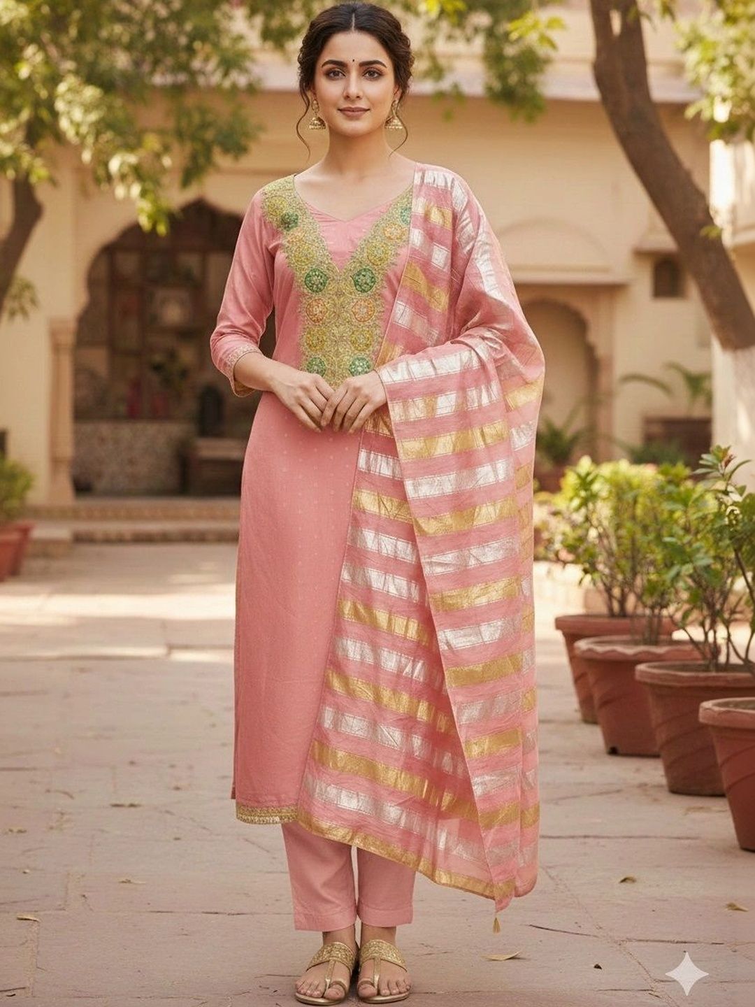 KALINI Unstitched Dress Material-picture-20