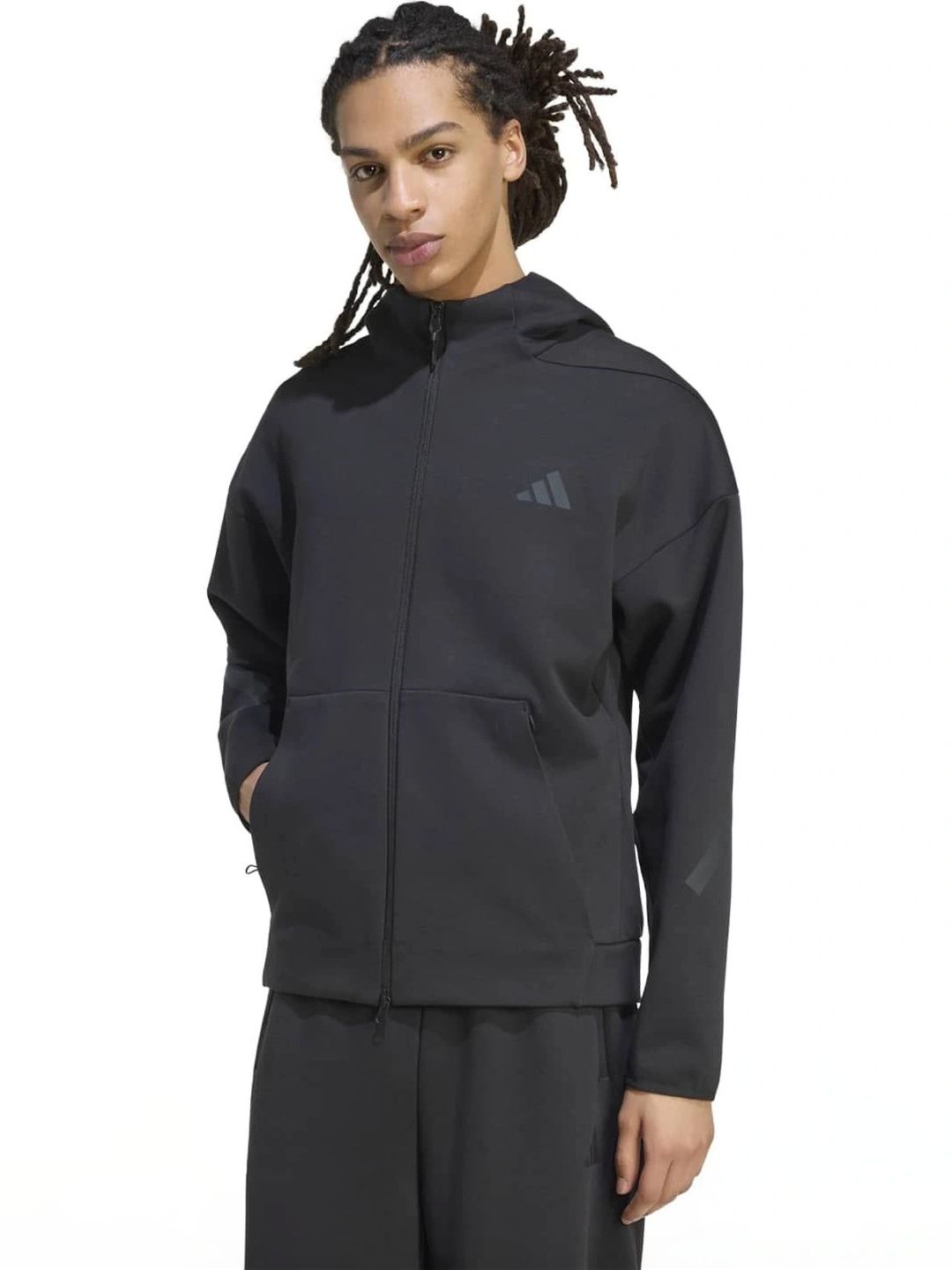 ADIDAS Men Lightweight Open Front Jacket-picture-21