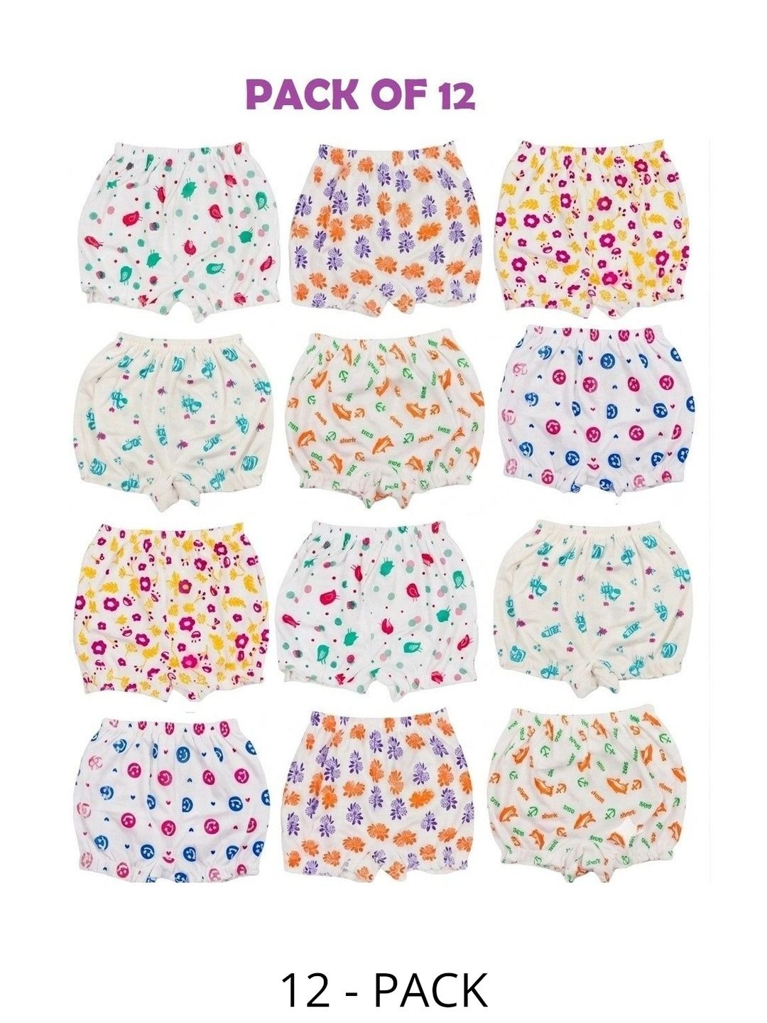 MRB Pack of 12 Printed Basic Briefs-picture-41