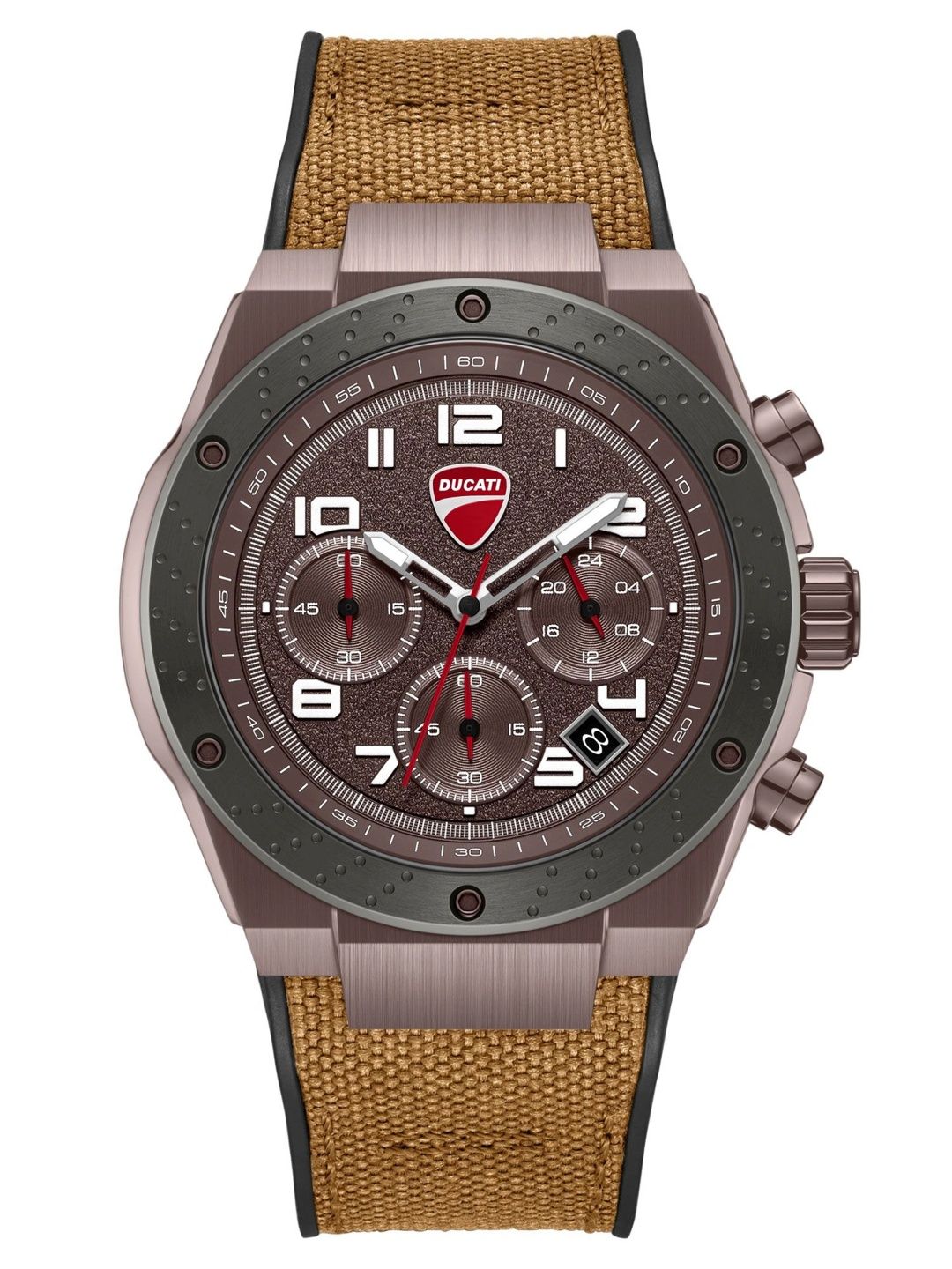 Ducati Men Dial & Straps Analogue Chronograph Watch DTWGO0002503W-image-2