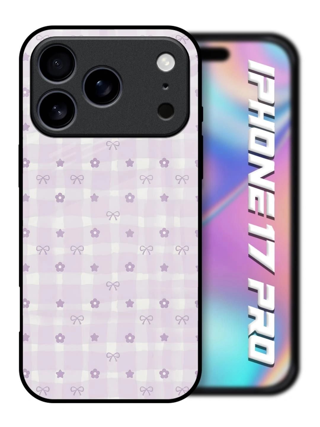 QRIOH Geometric Printed iPhone 17 Pro Back Case Mobile Accessories-picture-44