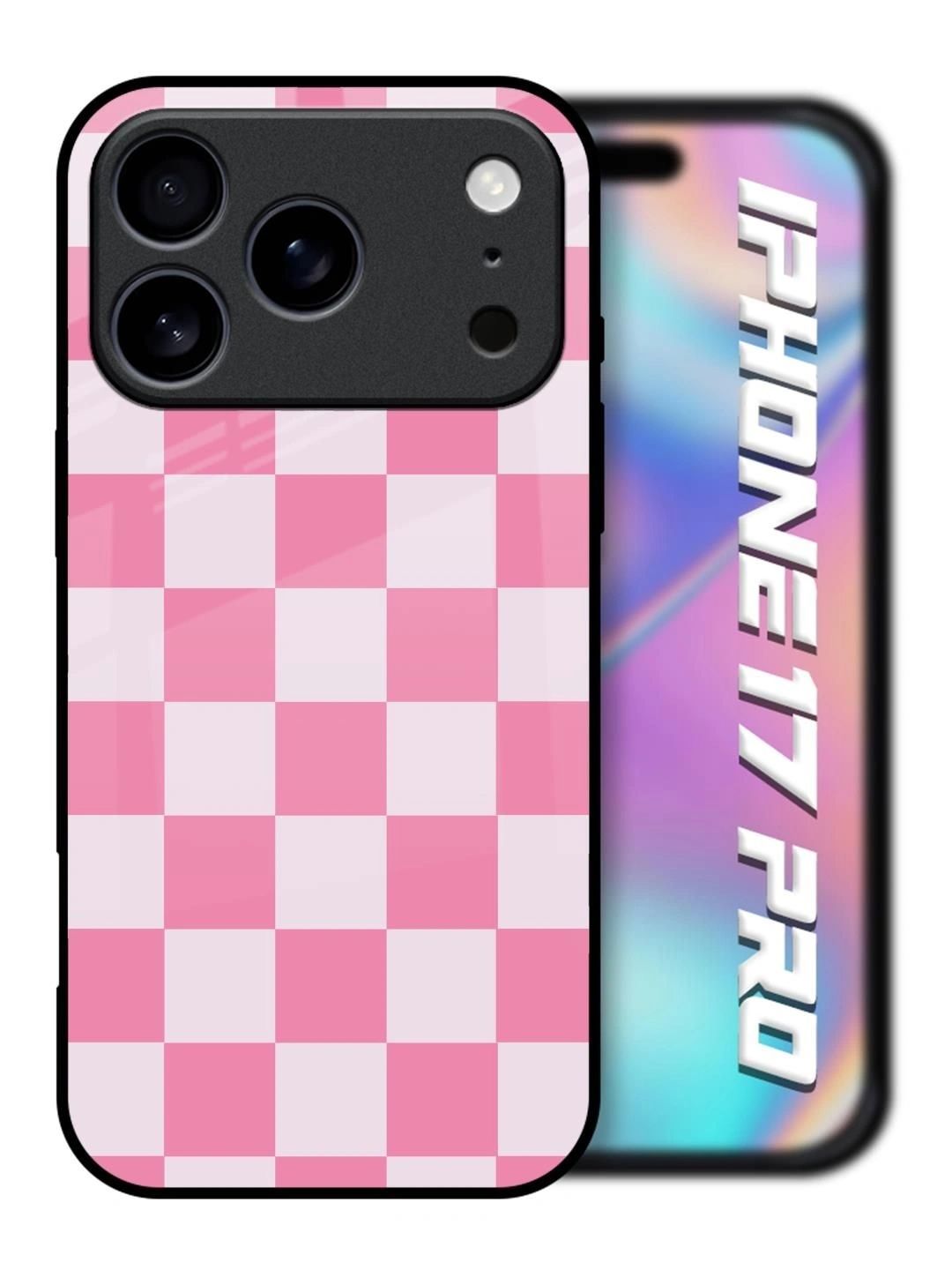 QRIOH Geometric Printed iPhone 17 Pro Back Case Mobile Accessories-picture-31