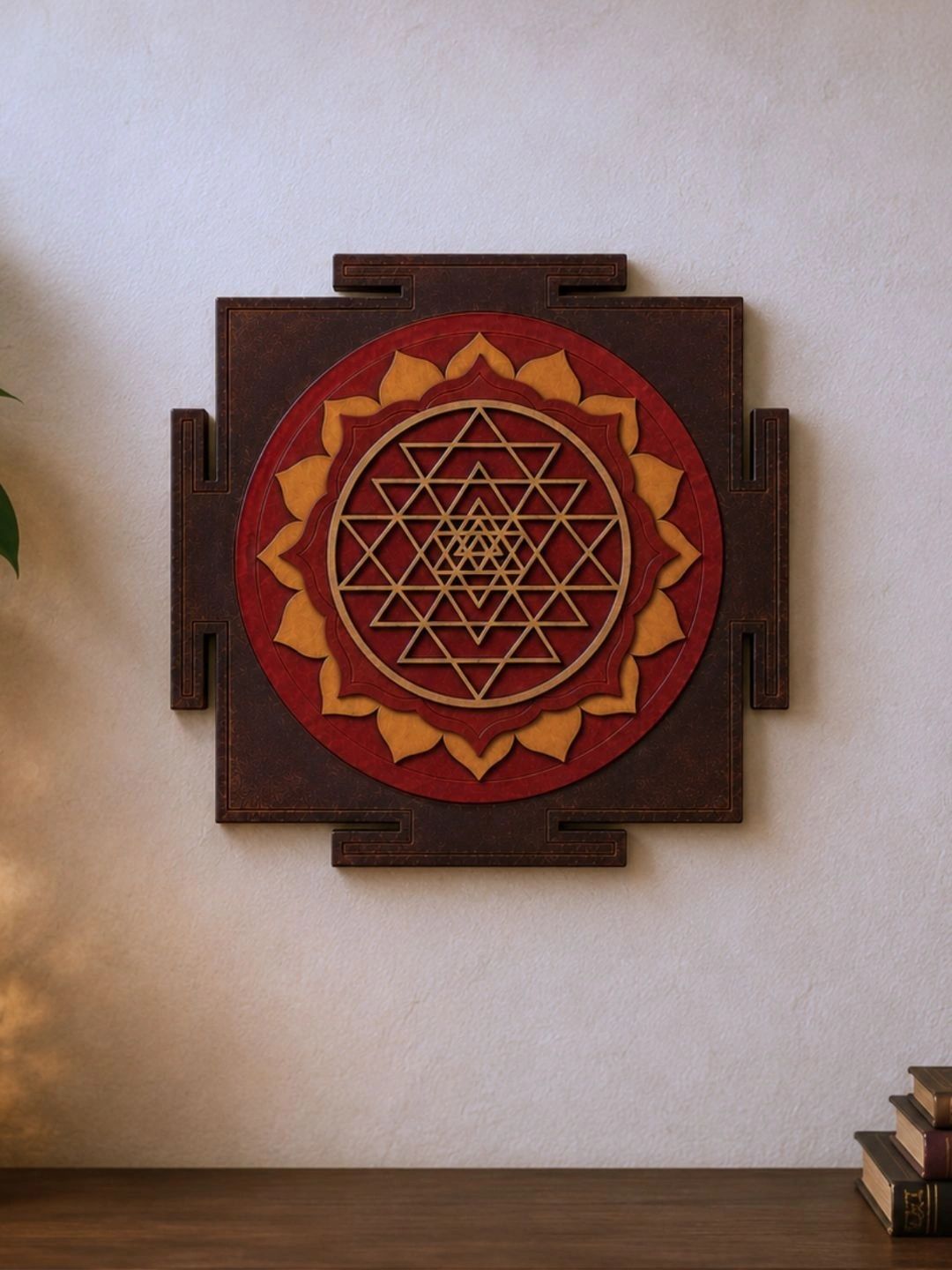 UPASARA Wood Vastu & Meditation Spiritual Wall Decor-picture-31