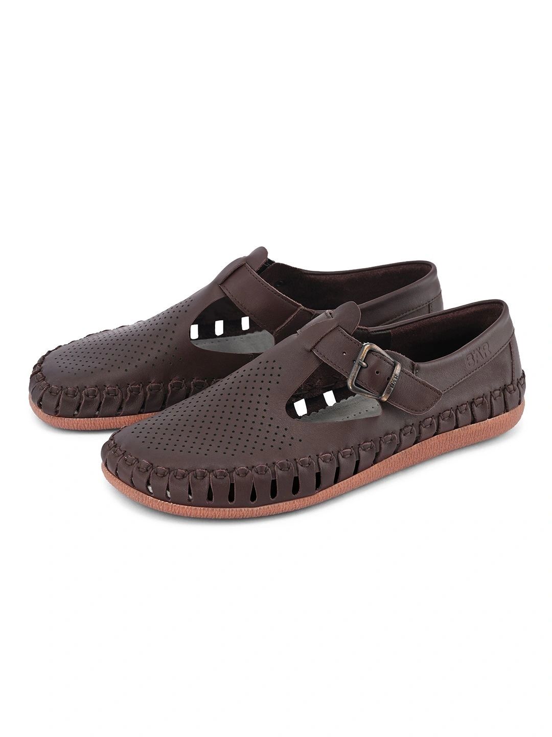 BAR Men Leather Shoe-Style Sandals-picture-42