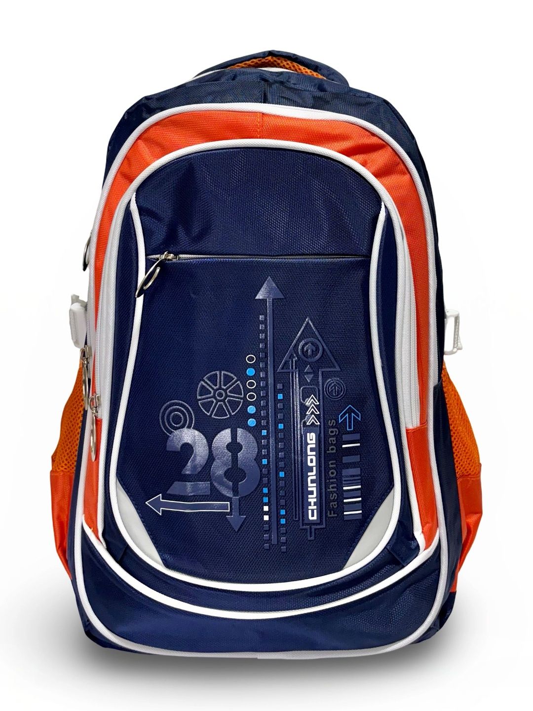 GLOSSY Women Graphic Contrast Detail Backpack-image-3