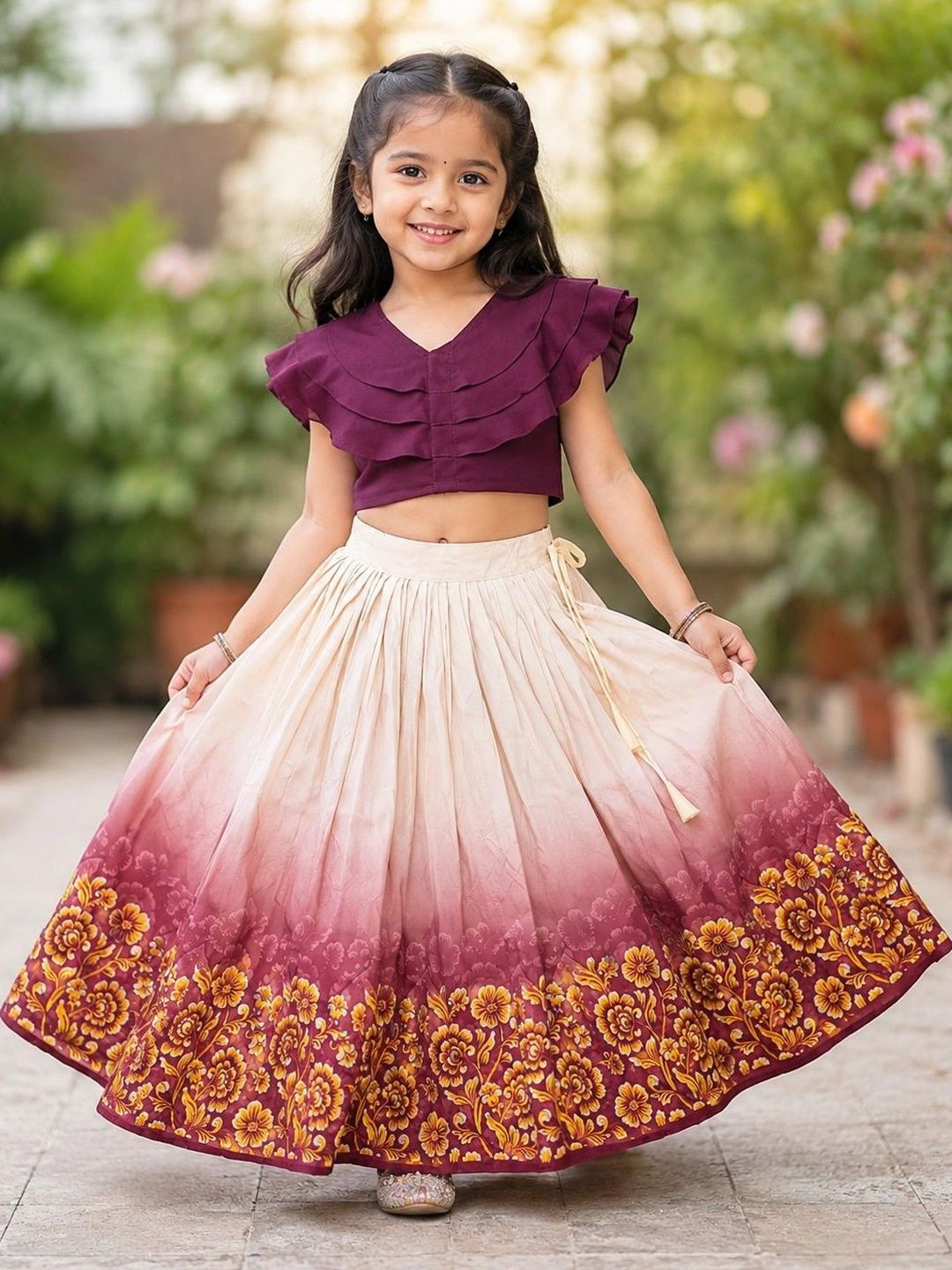 DRISHIV ENTERPRISE Girls Ready to Wear Lehenga &-picture-44