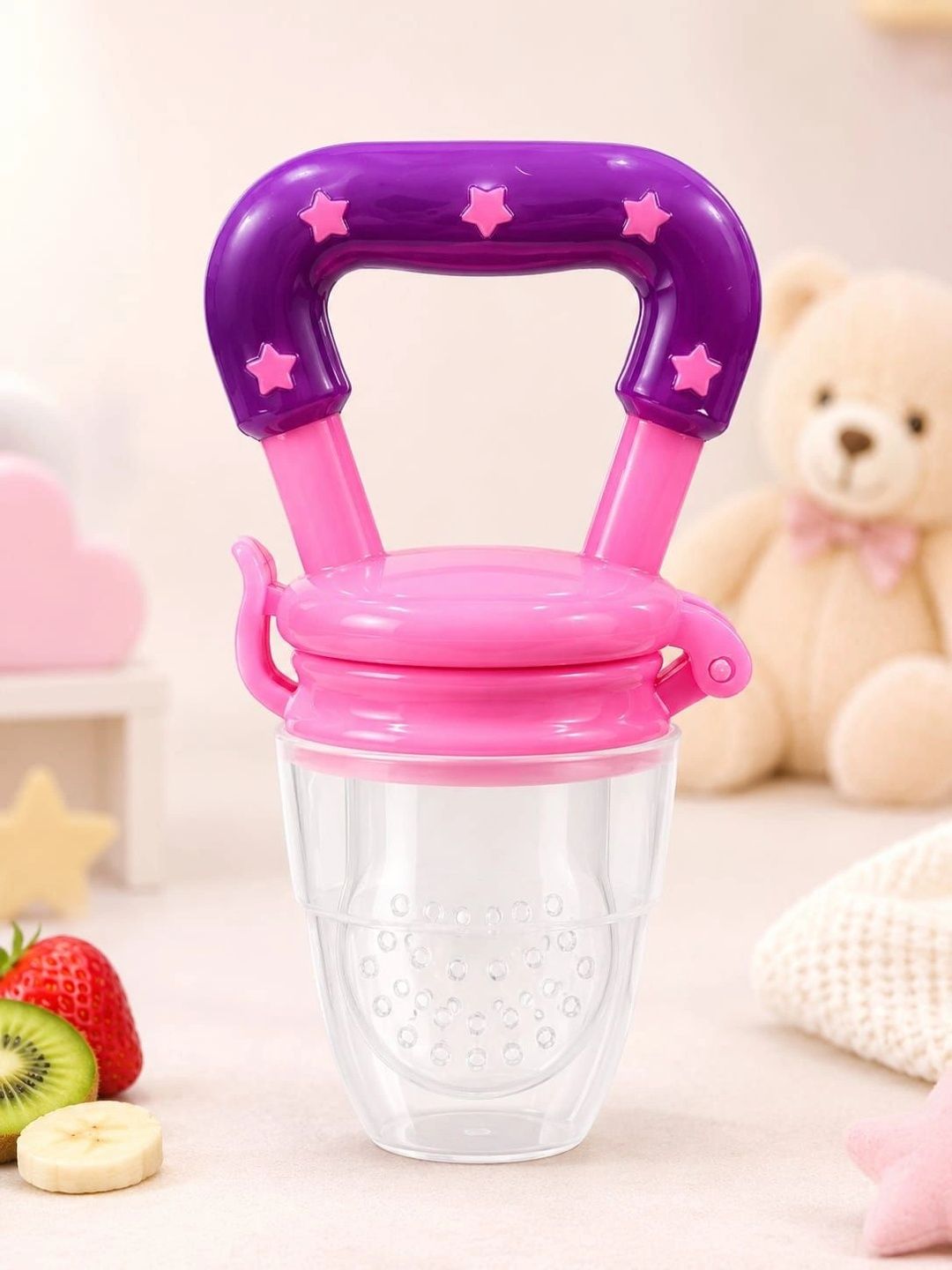 Joy Buzz Baby Fruit Feeder & Food Nibbler with Handle-picture-28