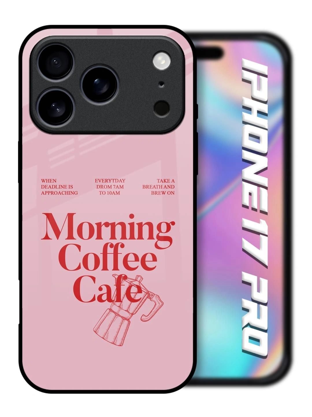 QRIOH Typography Printed iPhone 17 Pro Back Case Mobile Accessories-picture-54